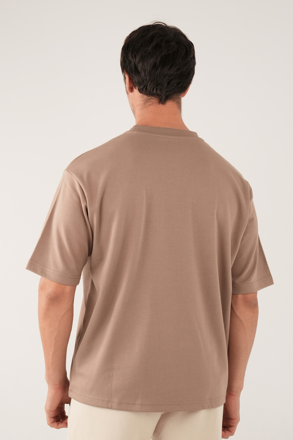 Bisiklet Yaka Vizon T-Shirt