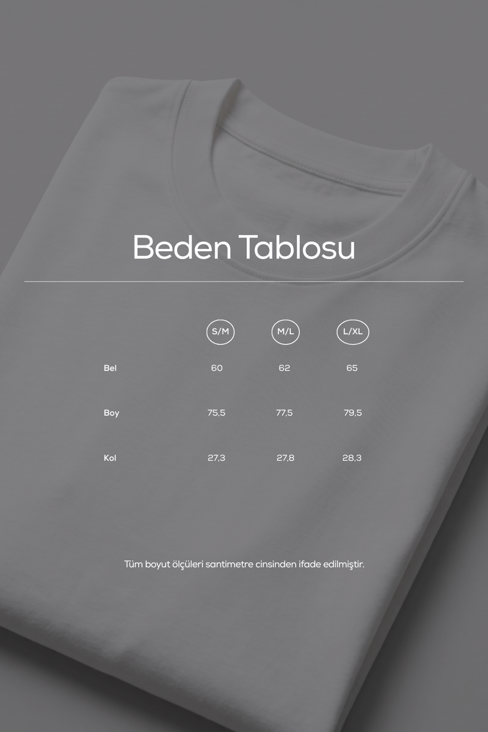 Bisiklet Yaka Kahverengi T-Shirt