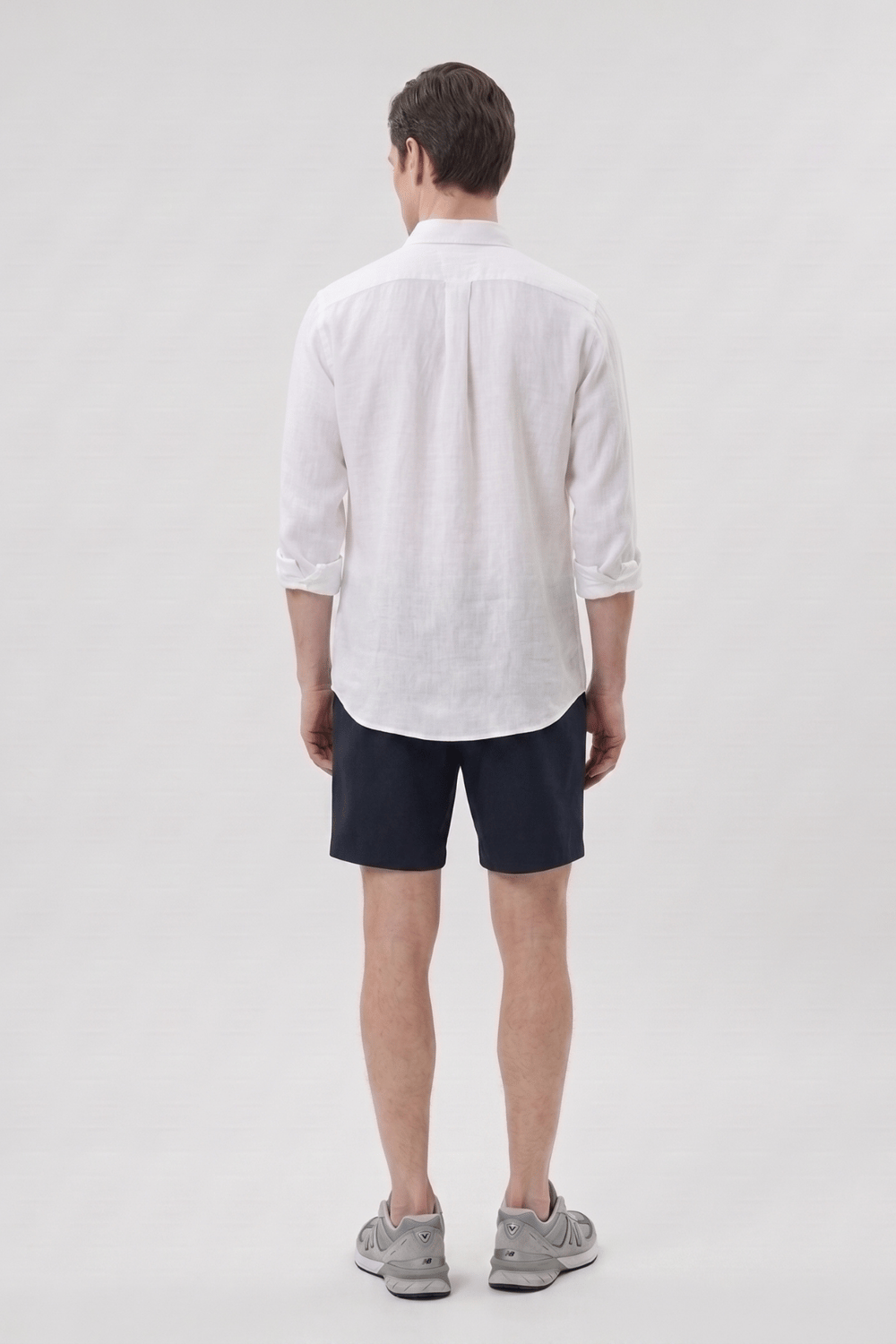 Lacivert Stretch Relaxed Fit Şort