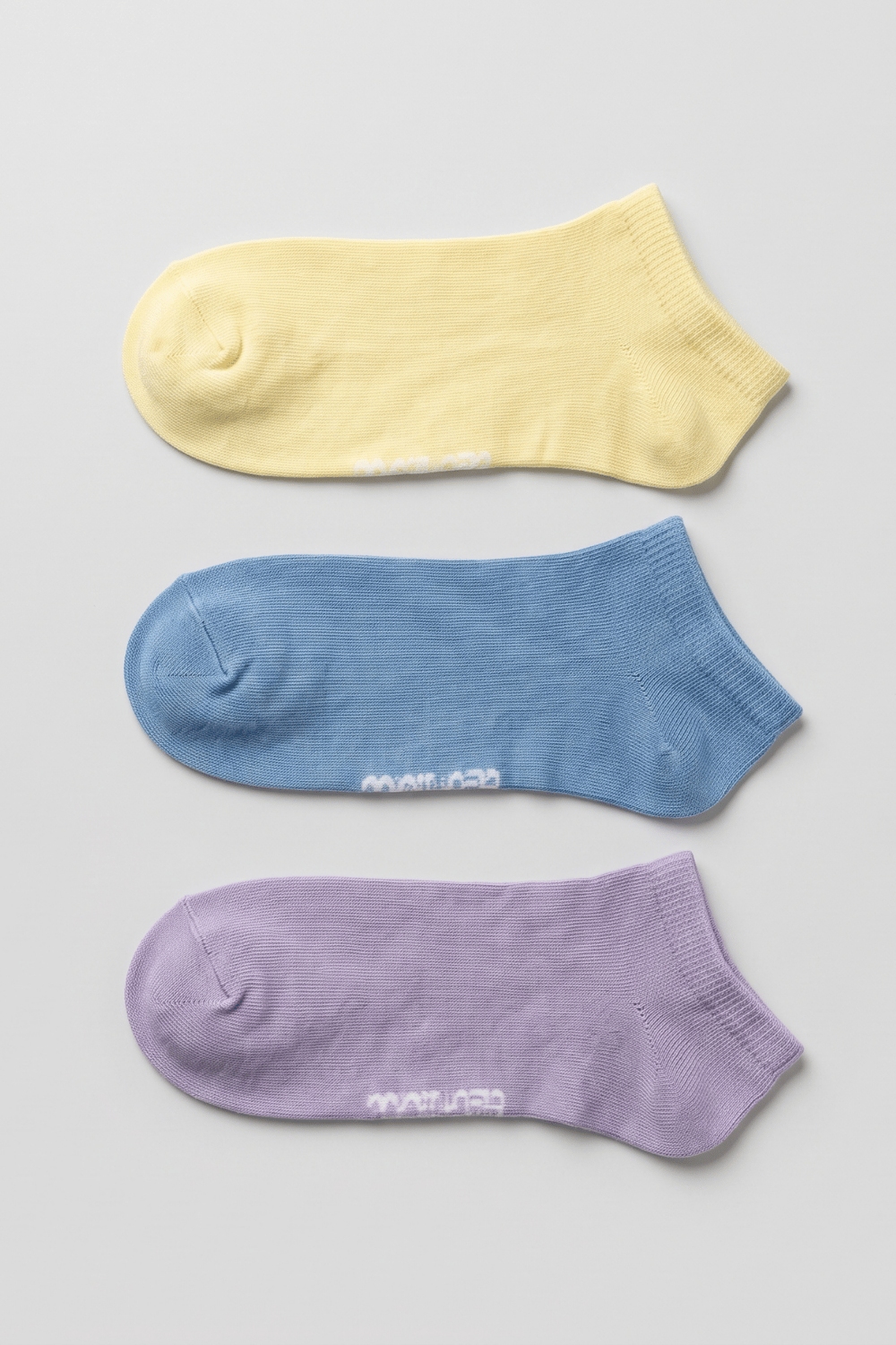 Pastel Mix 3lü Tencel Kadın Patik Çorap