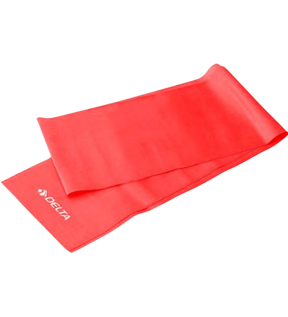 DELTA 120x7,5 SERT KIRMIZI PİLATES BANDI