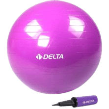DELTA 65 cm PİLATES TOPU MOR