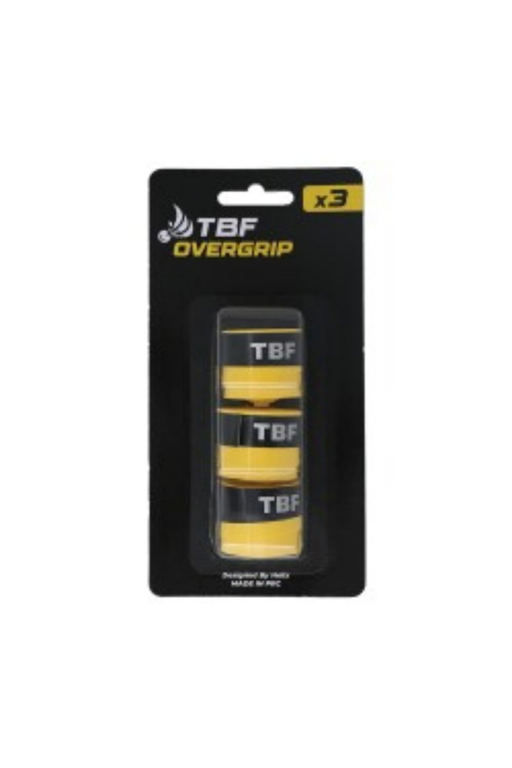 TBF Badminton Grip BG-600Y 3'lü