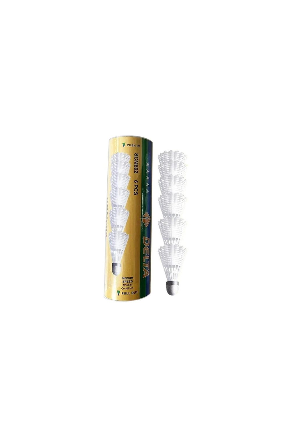 DELTA 6LI BADMINTON TOPU Takım ve Bireysel Sporlar Unisex