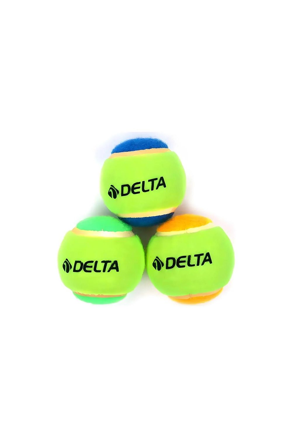 DELTA RENKLİ 3LÜ TENİS TOPU Takım ve Bireysel Sporlar Unisex