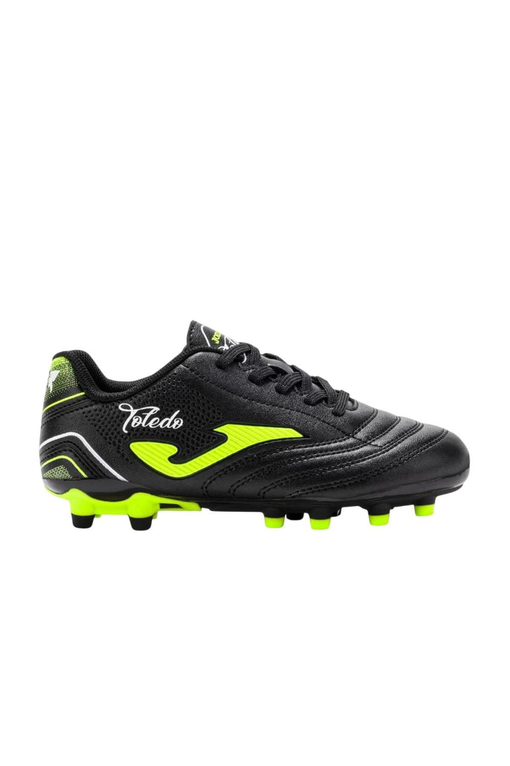 JOMA TOLEDO JR 2501 BLACK FIRM GROUND Çocuk Krampon ve Halı Saha Ayakkabısı
