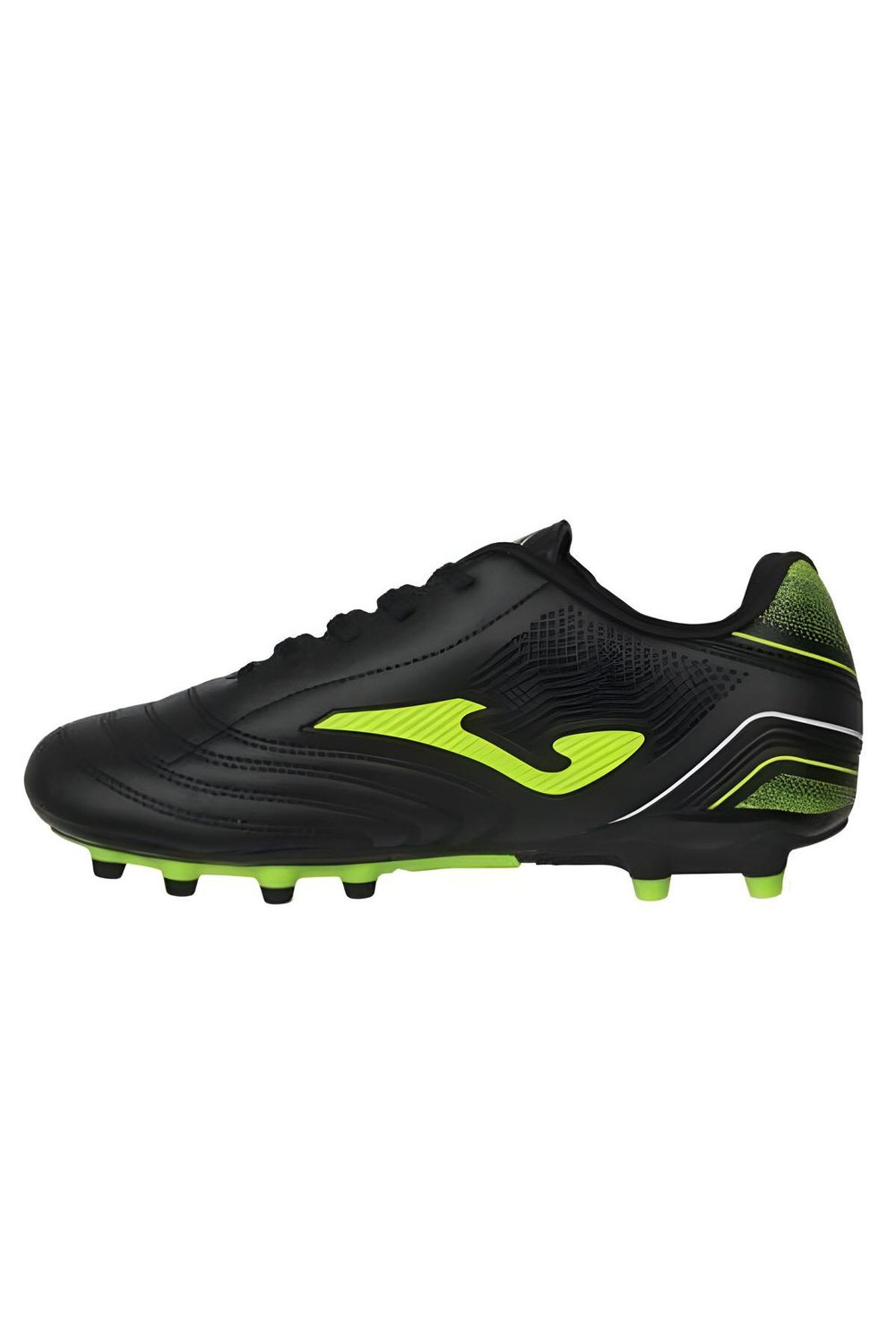 JOMA TOLEDO JR 2501 BLACK FIRM GROUND Çocuk Krampon ve Halı Saha Ayakkabısı