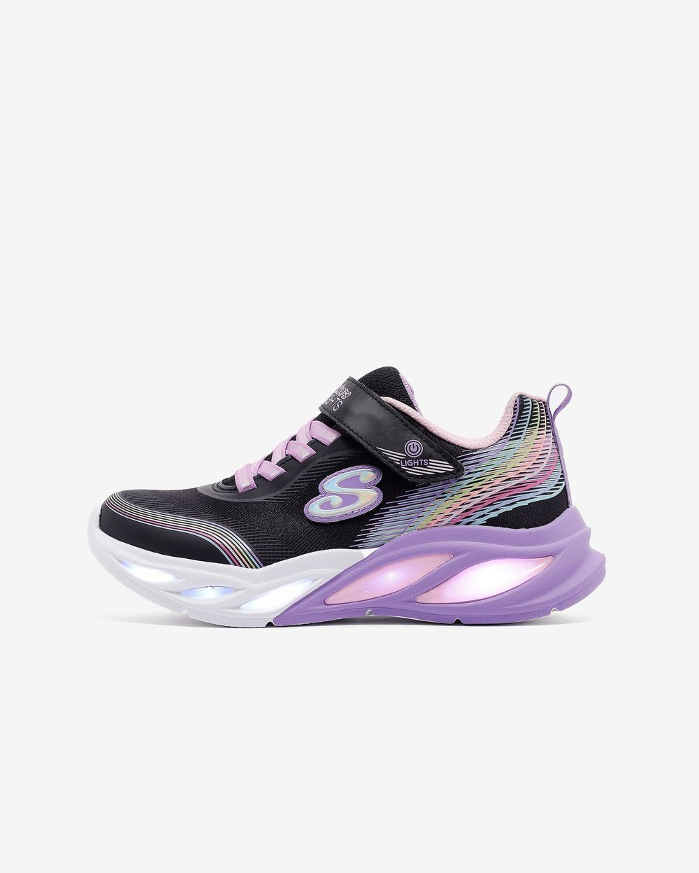 SKECHERS COSMIC GLOW RAINBOW BEAM Spor Ayakkabı Kız Çocuk