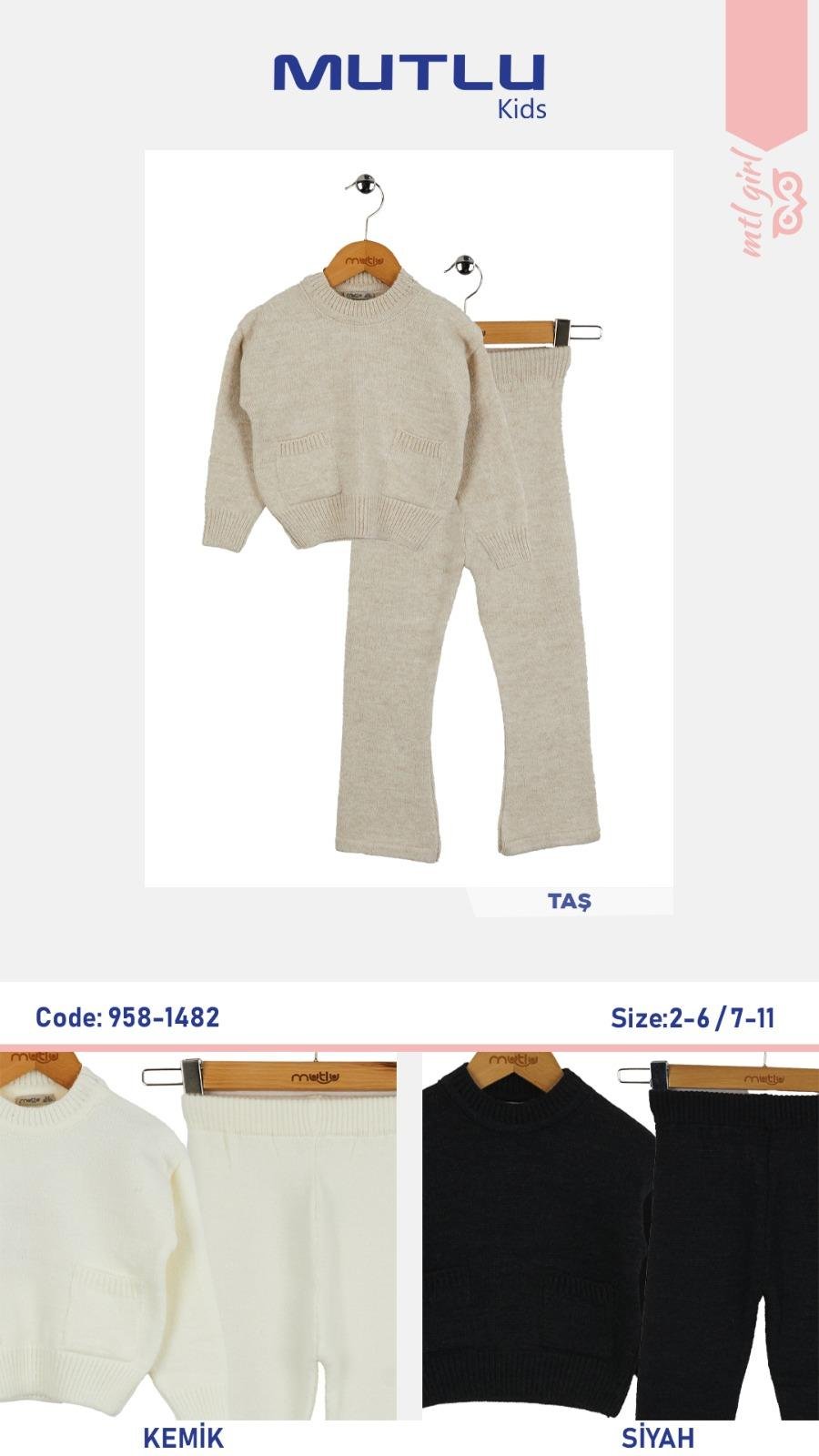 ALT ÜST KIZ TRİKO TAKIM