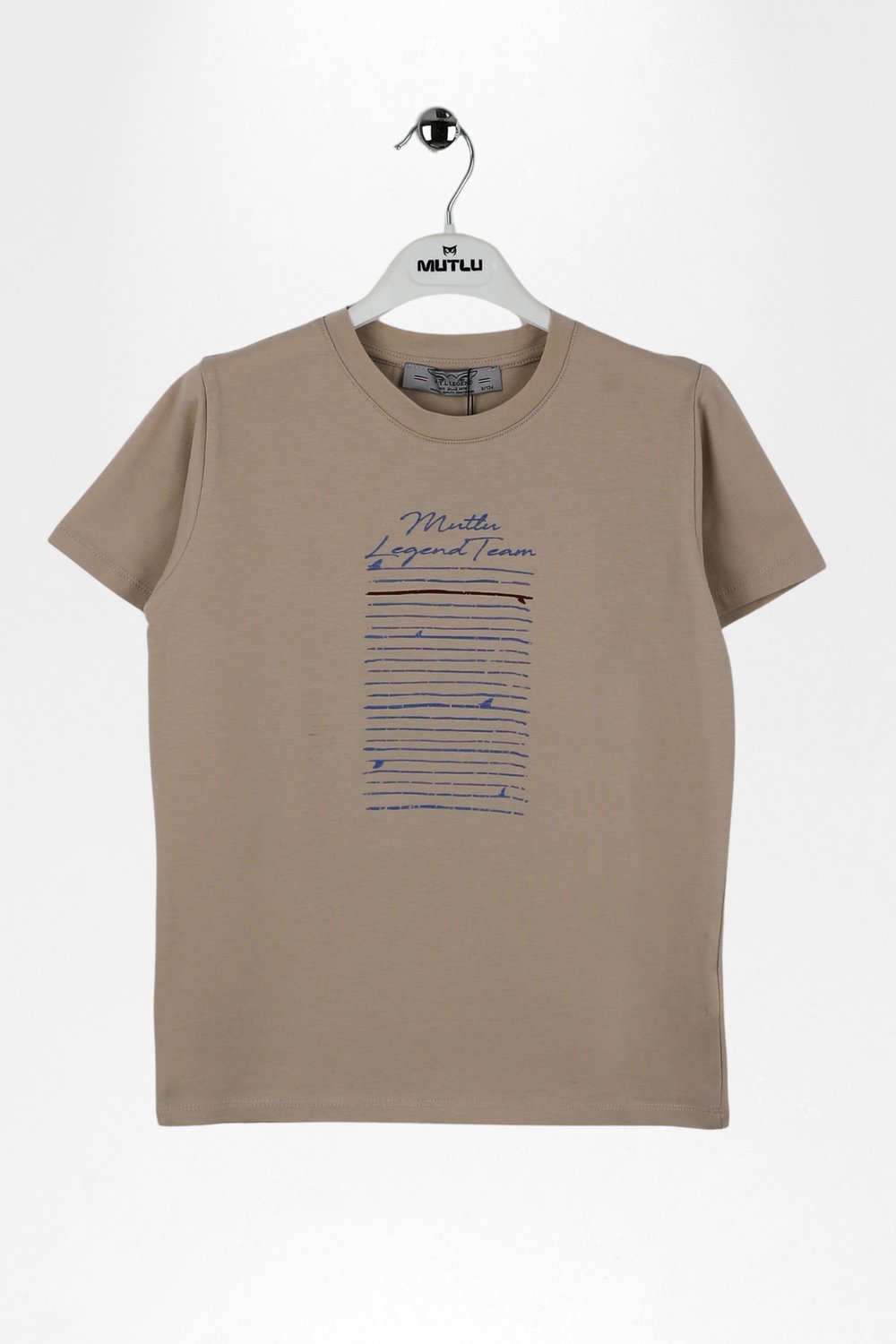 BASKI NAKIŞ DETAYLI ERKEK TSHIRT