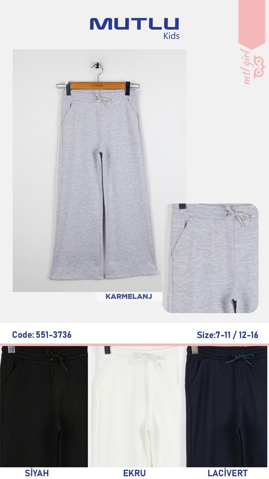 BEL LASTİKLİ BOL KIZ EŞOFMAN