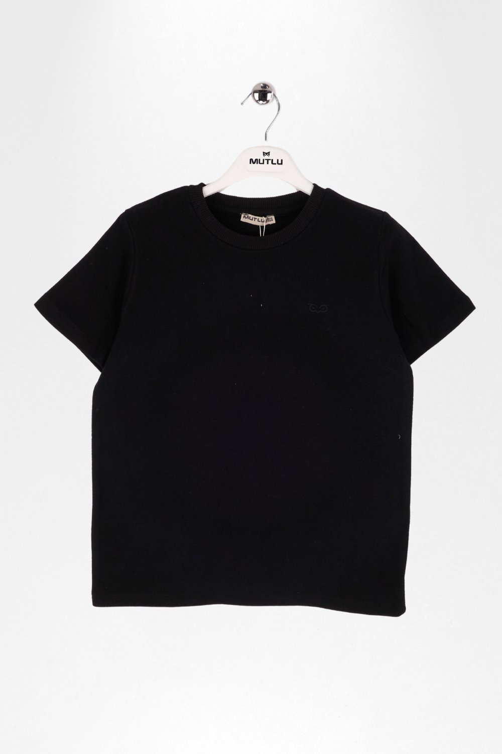 BİSİKLET YAKA NAKIŞLI ERKEK TSHIRT