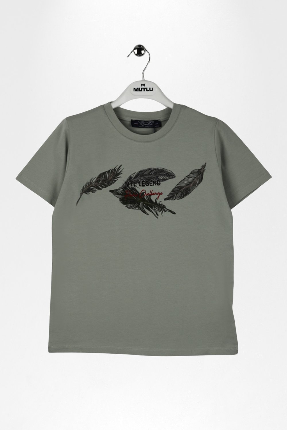 BÜYÜK SIRT BASKILI ERKEK TSHIRT