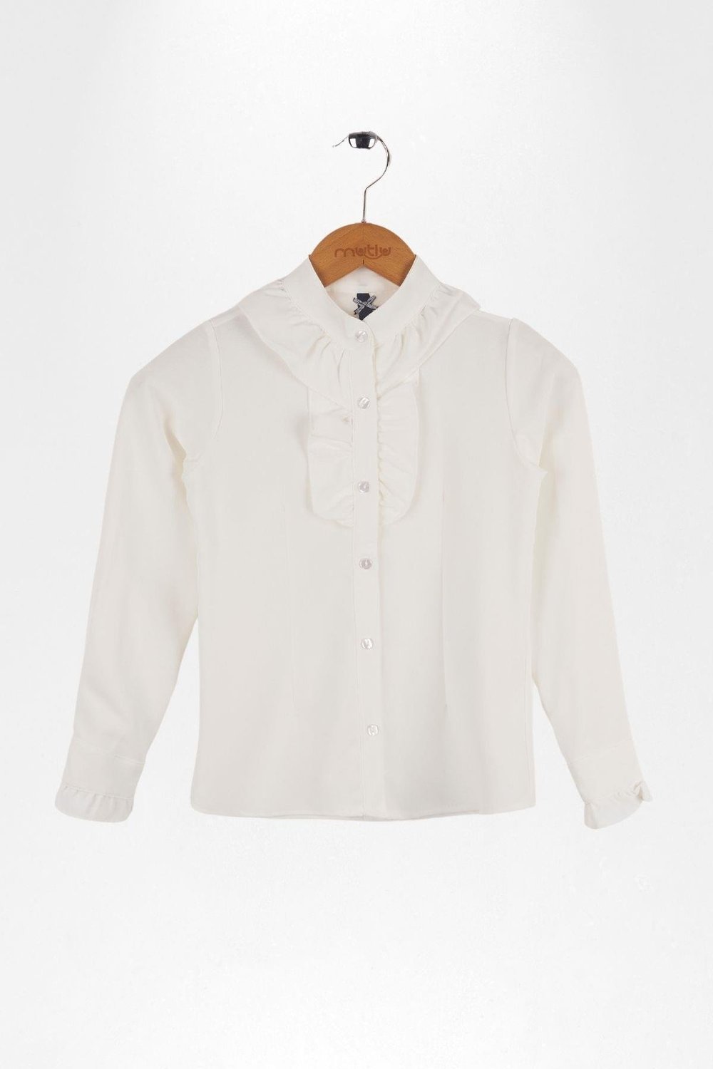 HAKİM YAKA FIRFIRLI OKUL KIZ GÖMLEK