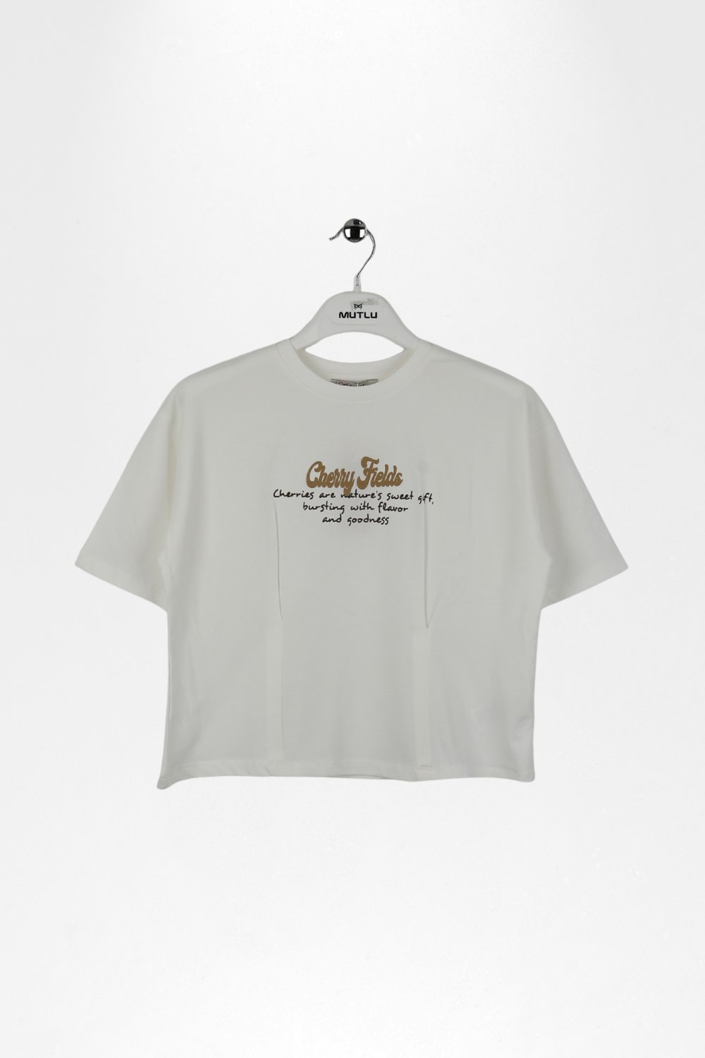 KABARTMA BASKILI KIZ TSHIRT