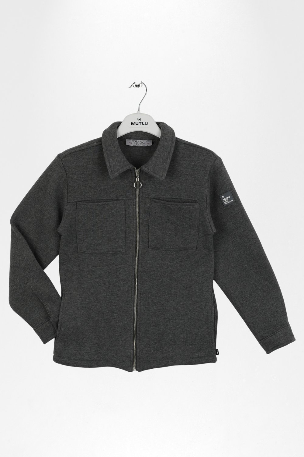 ŞARDONLU FERMUARLI ERKEK HIRKA