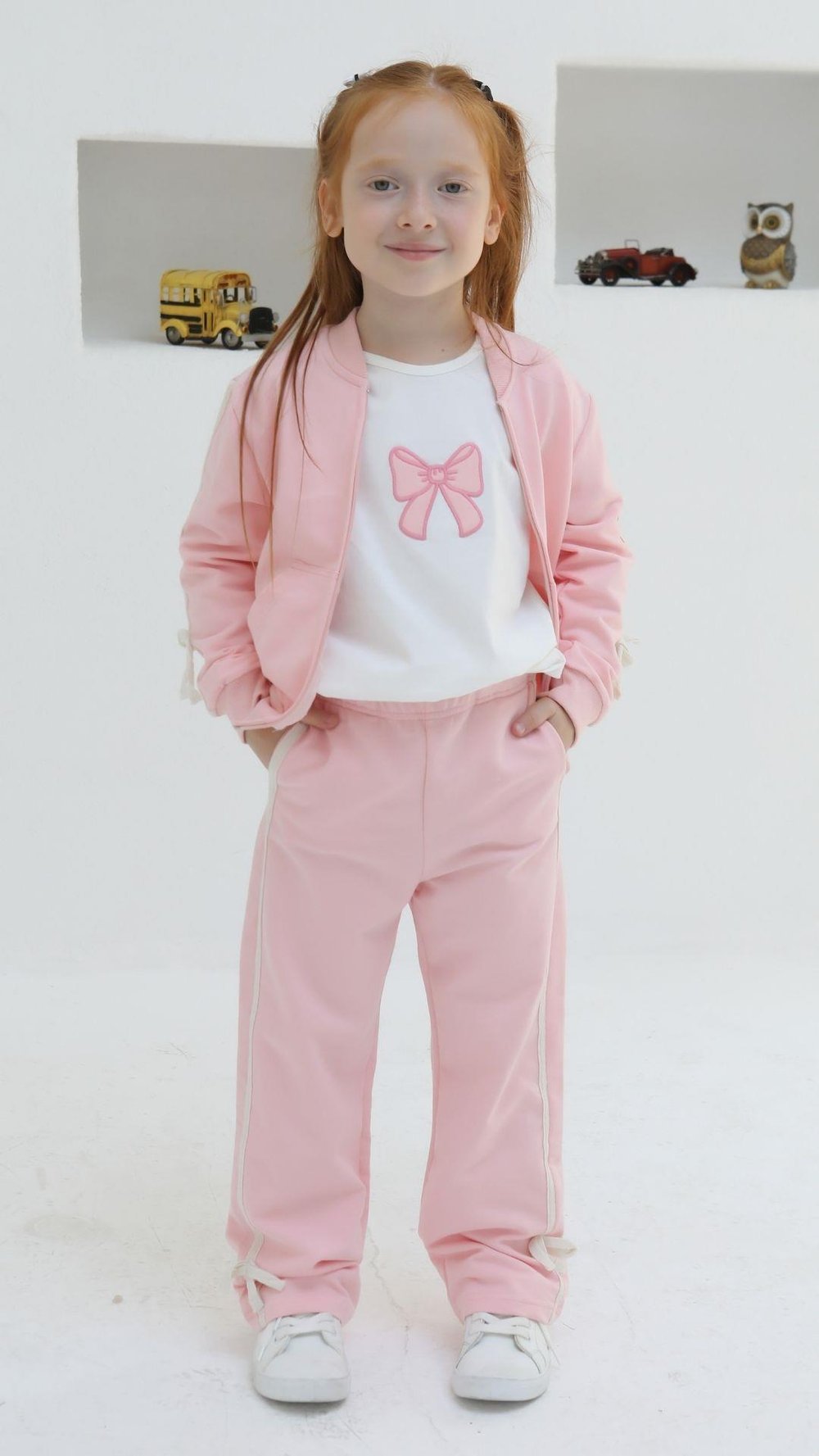 ŞERİTLİ KURDALELİ KIZ TAKIM