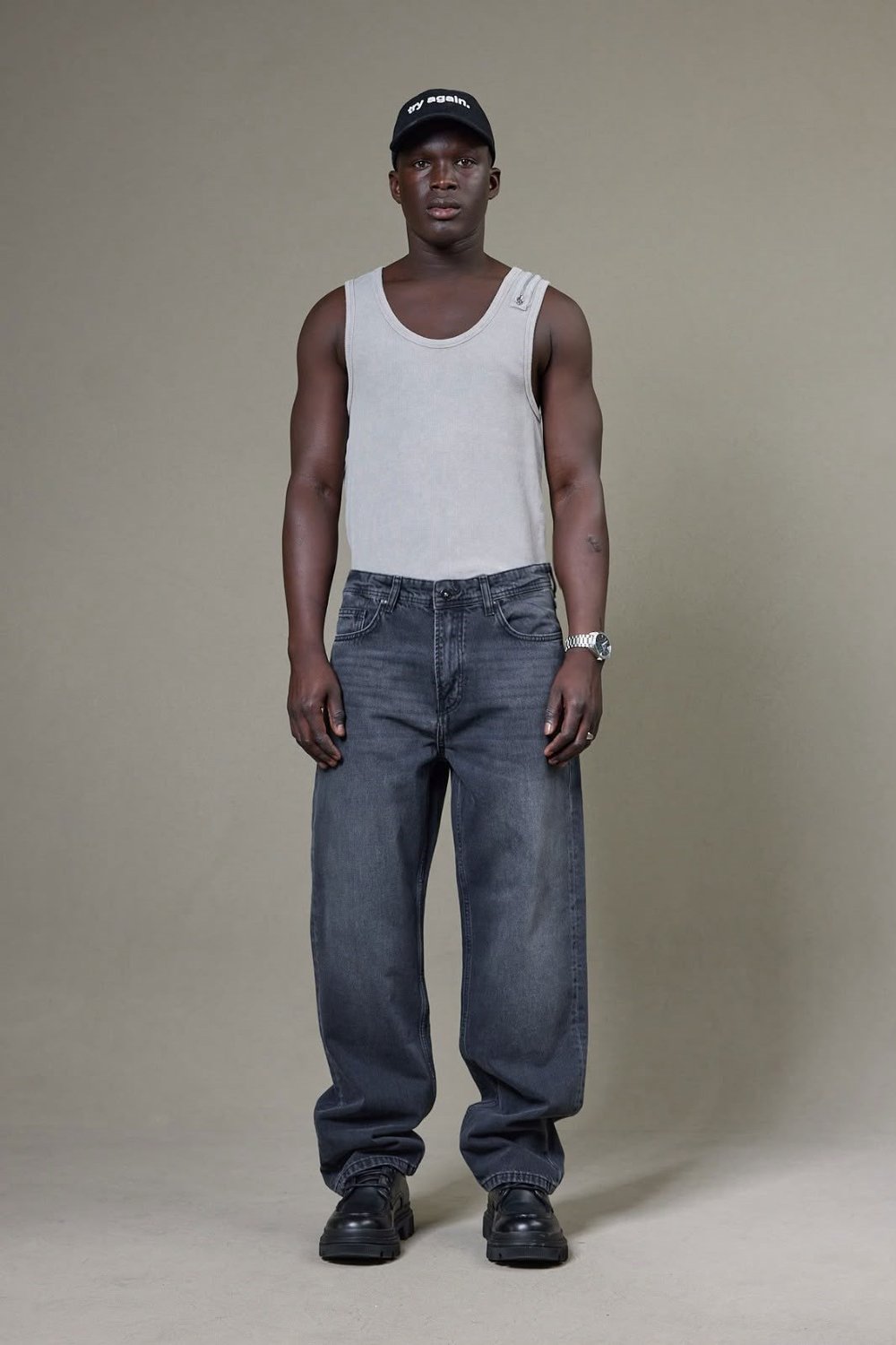ANTRASİT BAGGY PANTOLON 5192-8