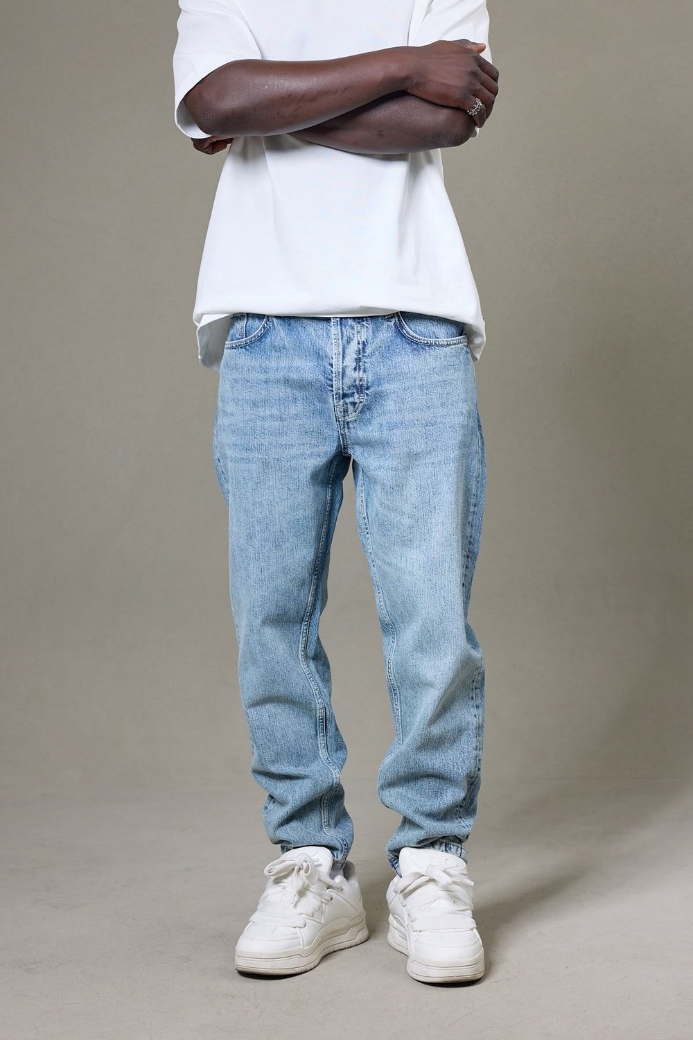 BASİC MAVİ BOYFRİEND PANTOLON 5183