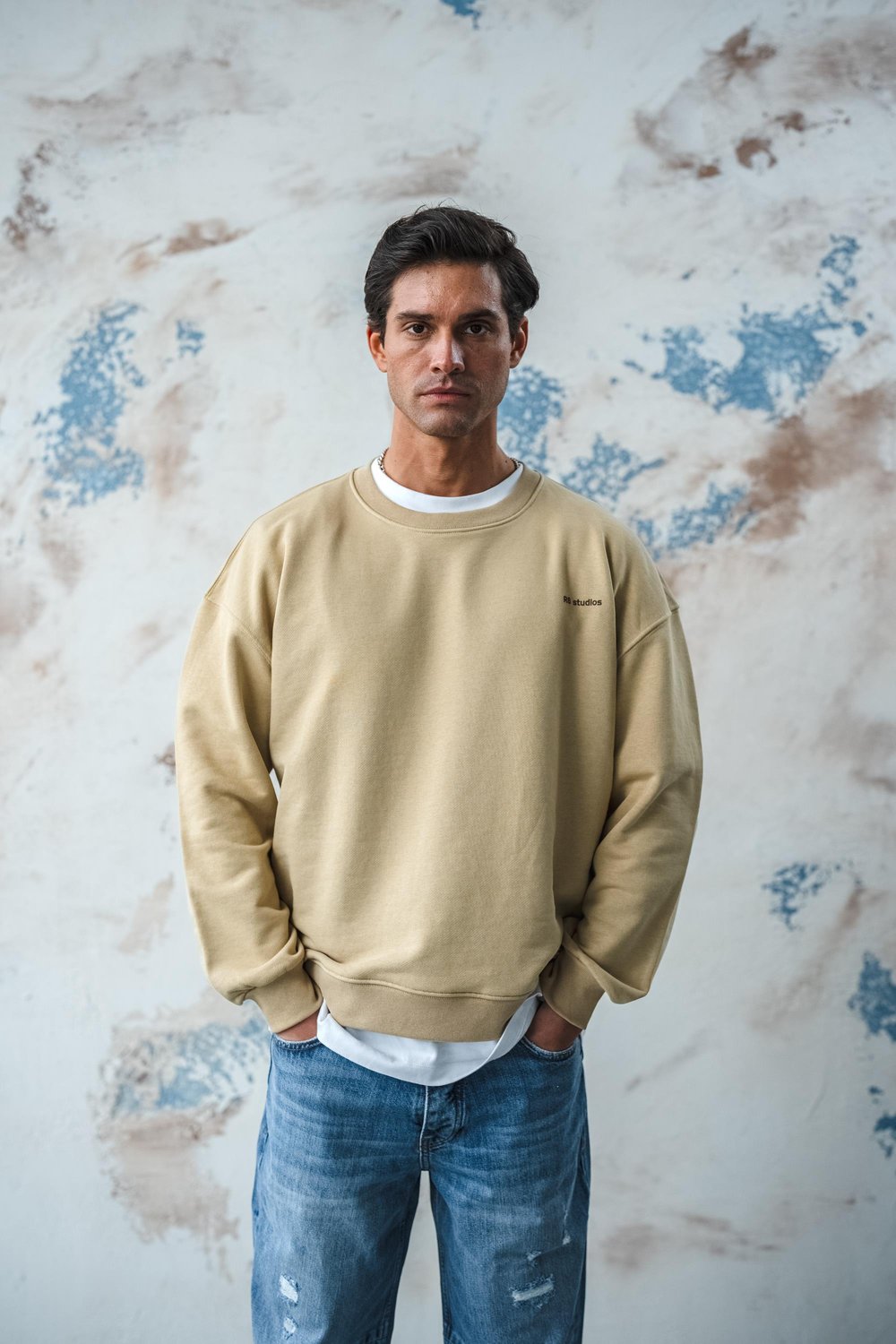 BİSİKLET YAKA OVERSIZE SWEATSHIT