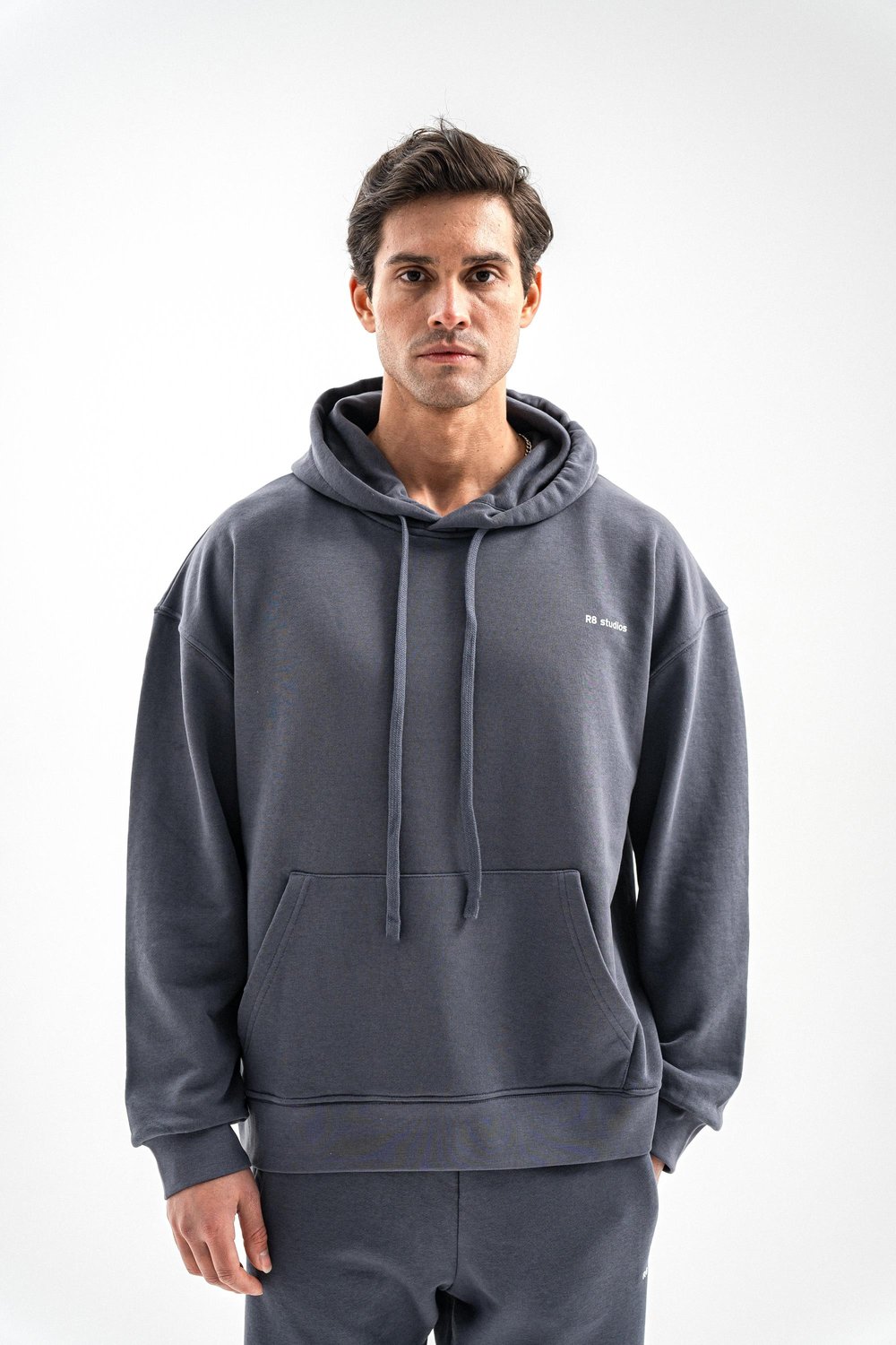 FÜME KAPÜŞONLU SWEATSHIRT