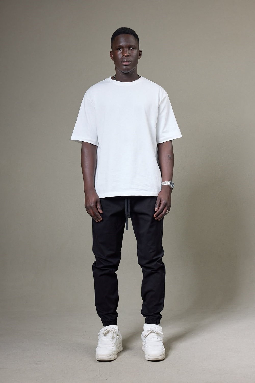 SİYAH GABARDİN JOGGER PANTOLON 5133