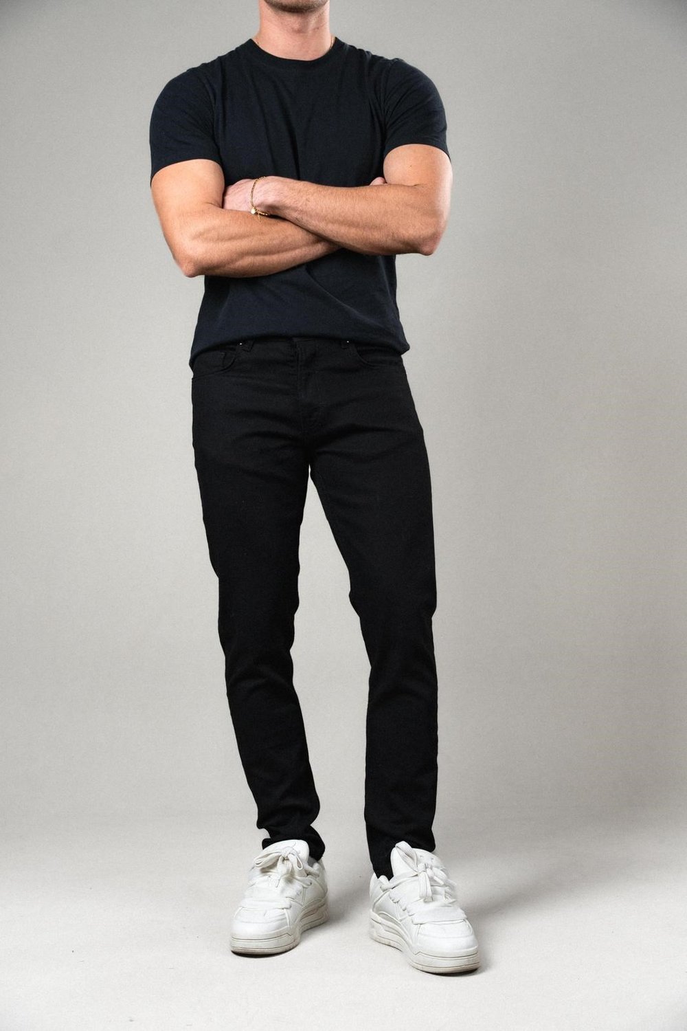 SIYAH SLIM PANTOLON 5100