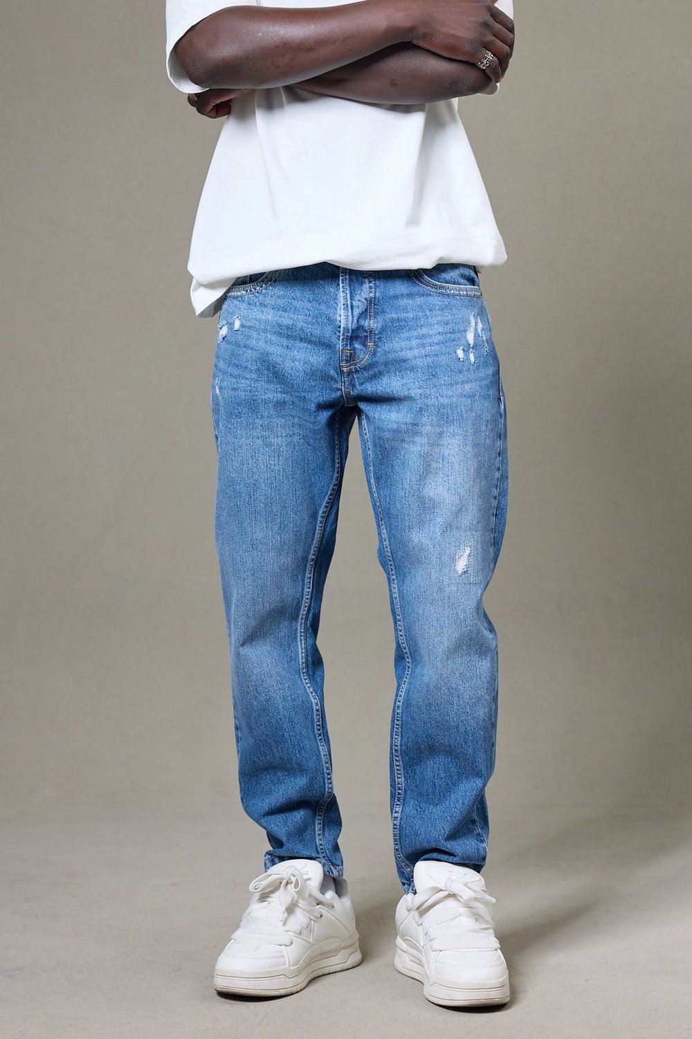 YIRTIK DETAYLI BOYFRİEND PANTOLON 5178