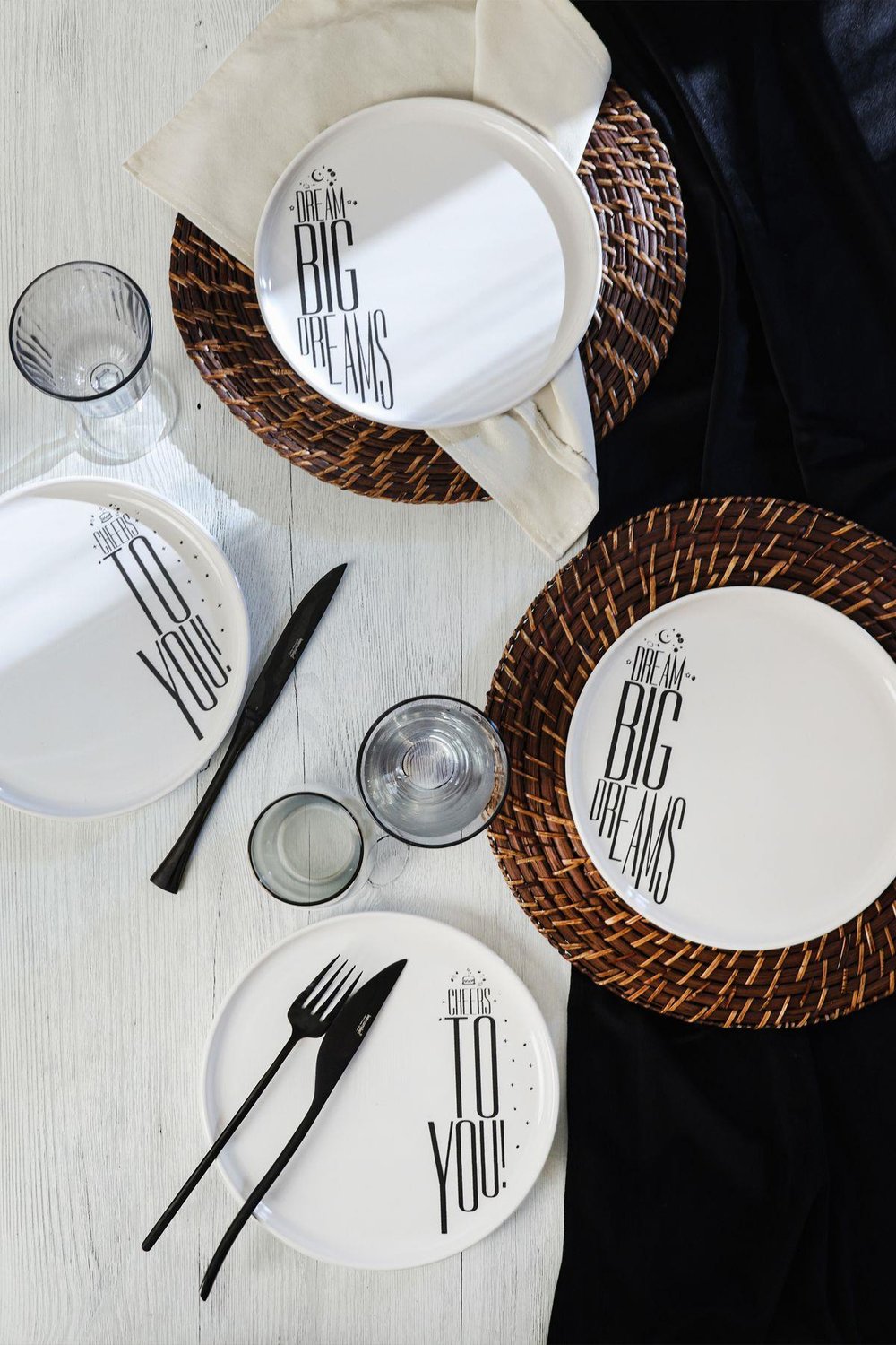 Dream & Cherrs Nordic Pasta Tabağı 22 Cm 4 Parça 22729-30