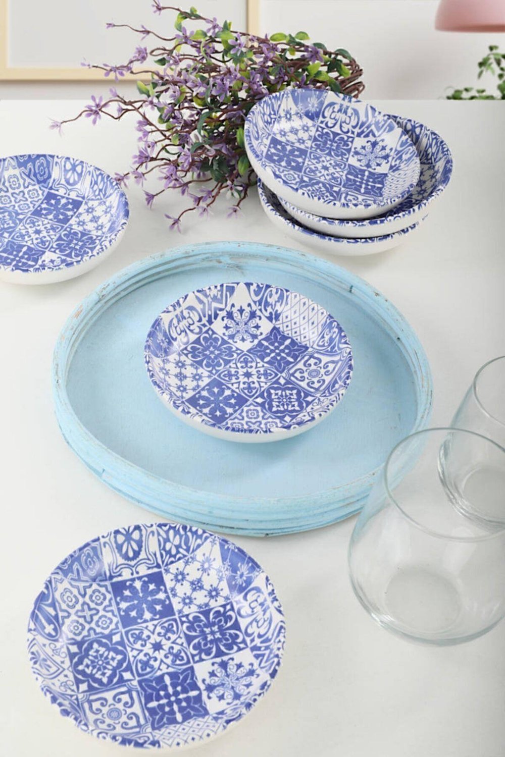 Keraart Blue Halka Çerezlik/Sosluk 13 Cm 6 Adet - 17926