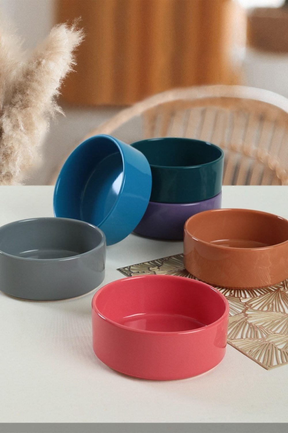 Mixed Stackabe Çorba Kasesi 14 Cm 6 Adet - 406/620