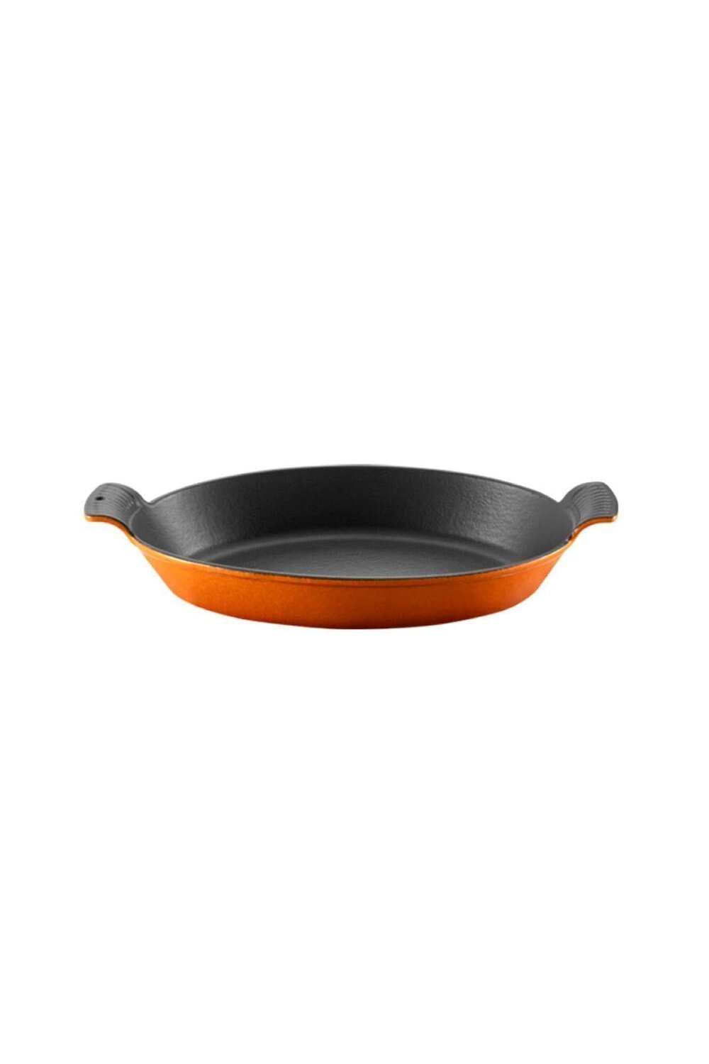 Amusant Serisi Turuncu Oval Döküm Sahan 21 Cm Altlık