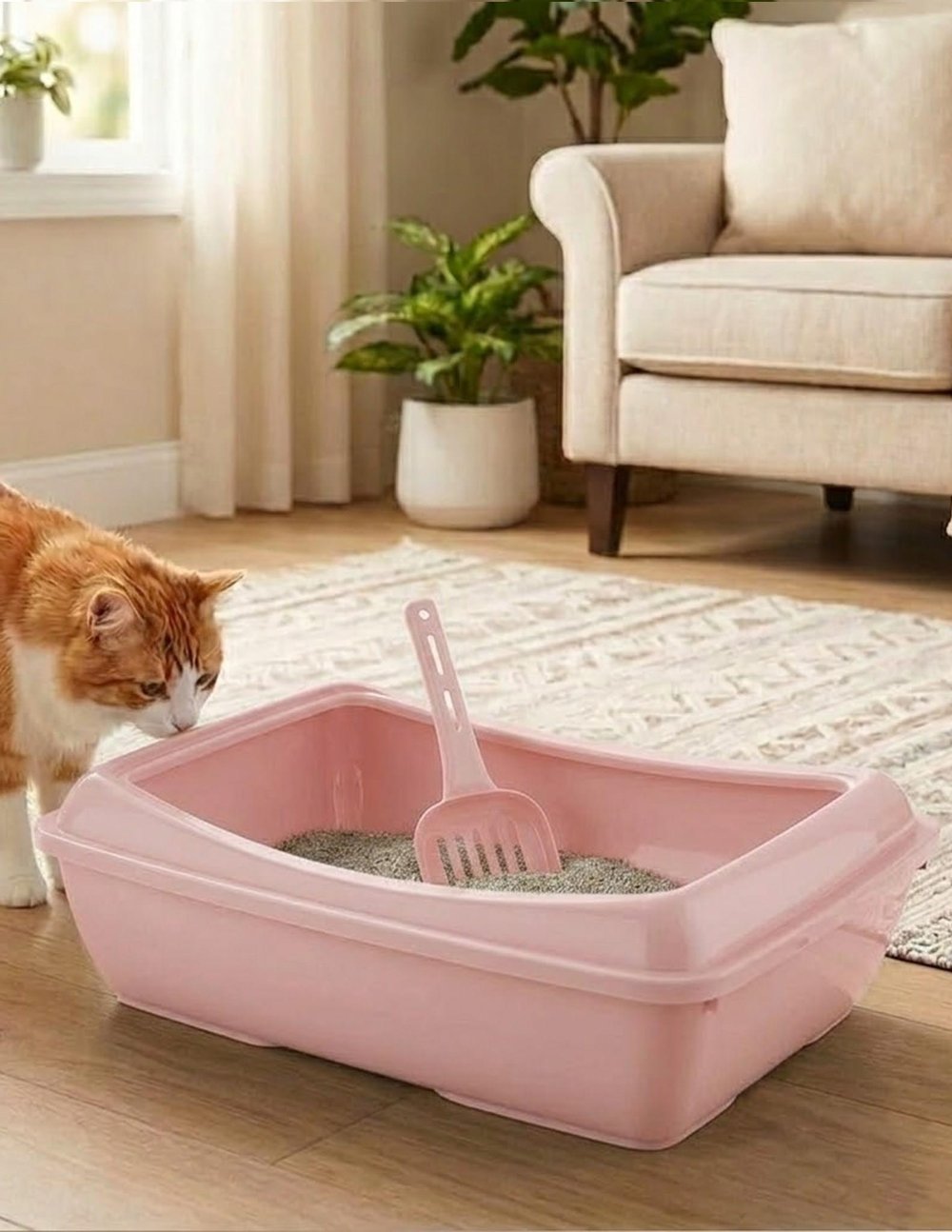 Açık Ekonomik Kedi Tuvaleti Küçük Boy