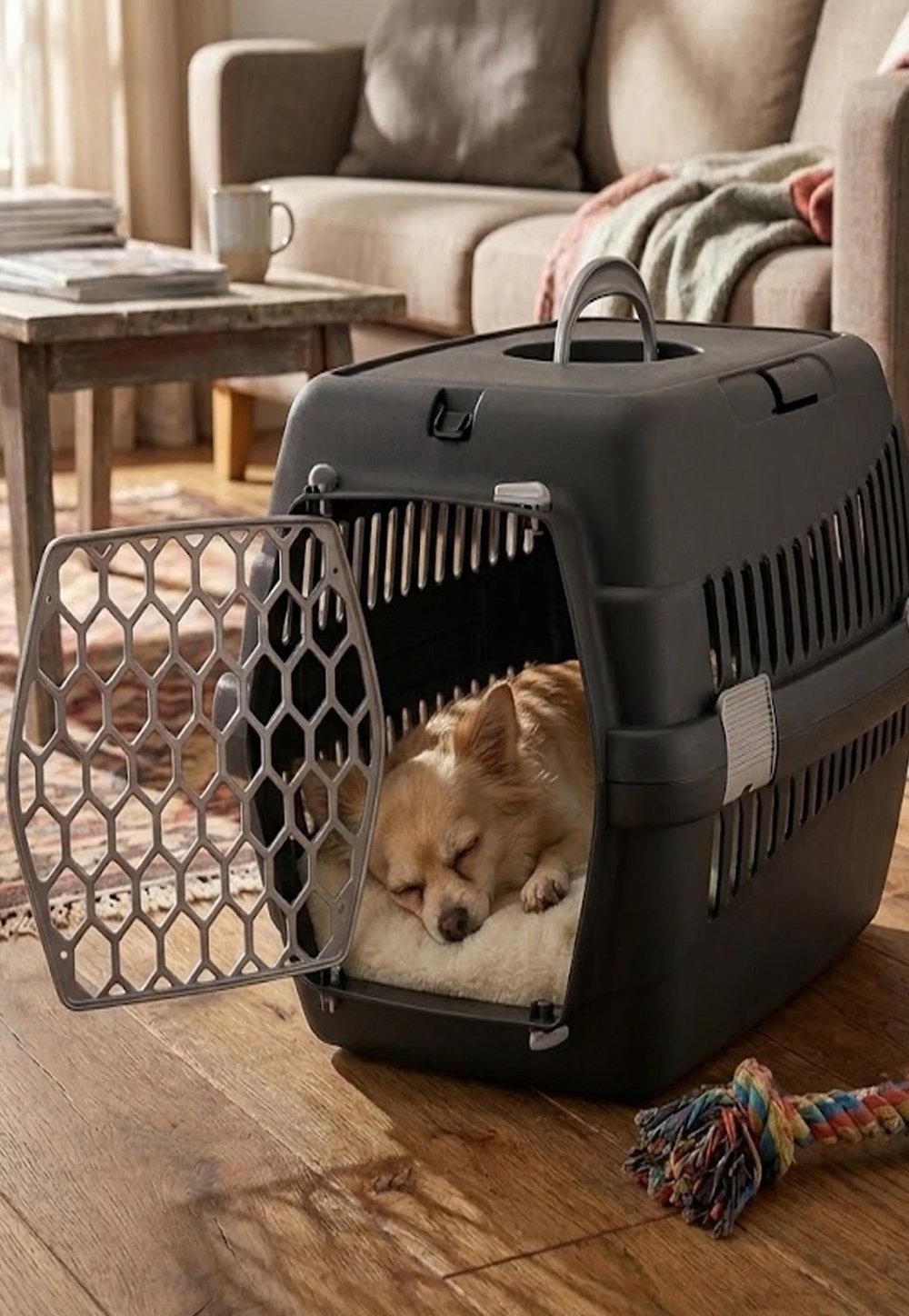 Orta Boy Askılı Kedi Köpek (Evcil Hayvan) Taşıma Çantası