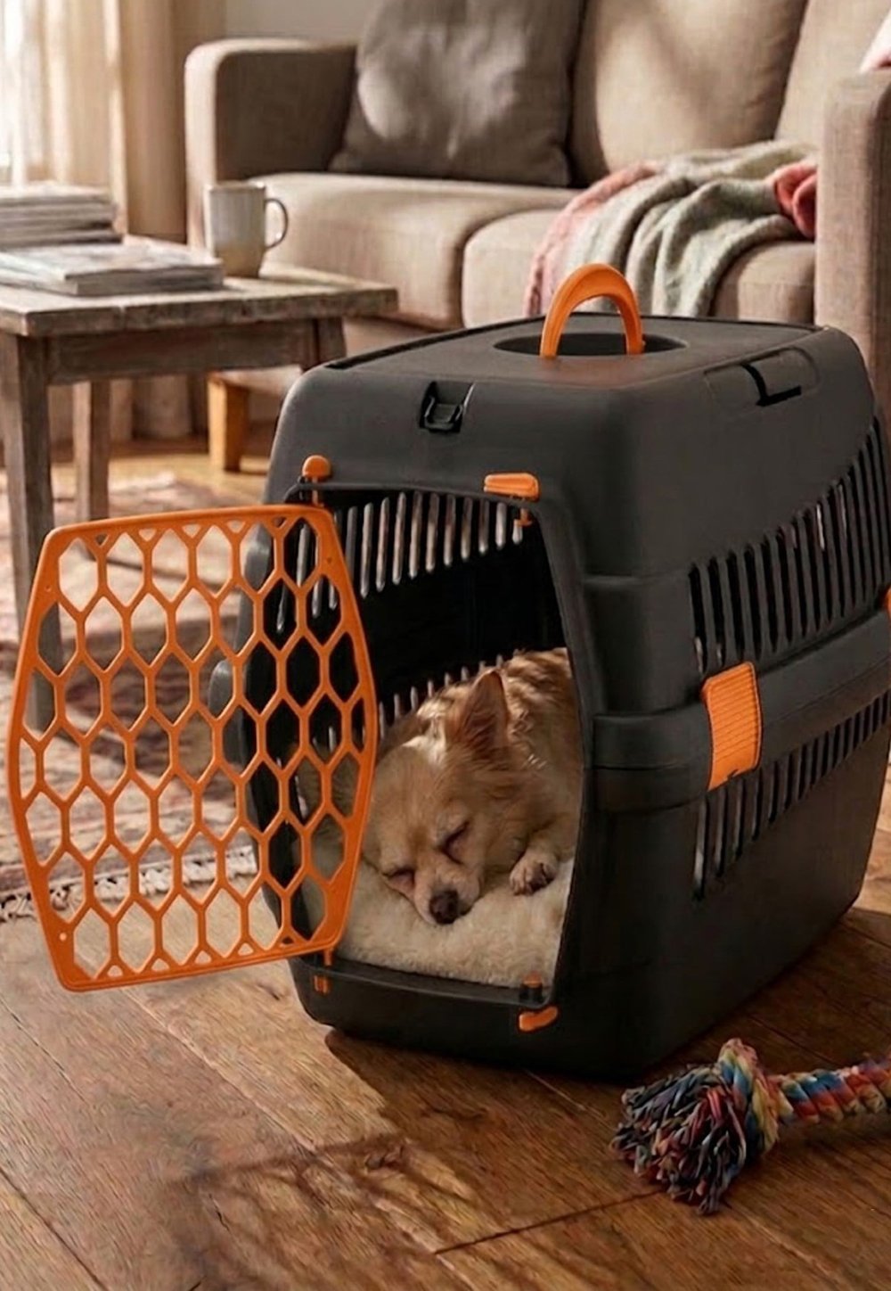 Orta Boy Askılı Kedi Köpek (Evcil Hayvan) Taşıma Çantası