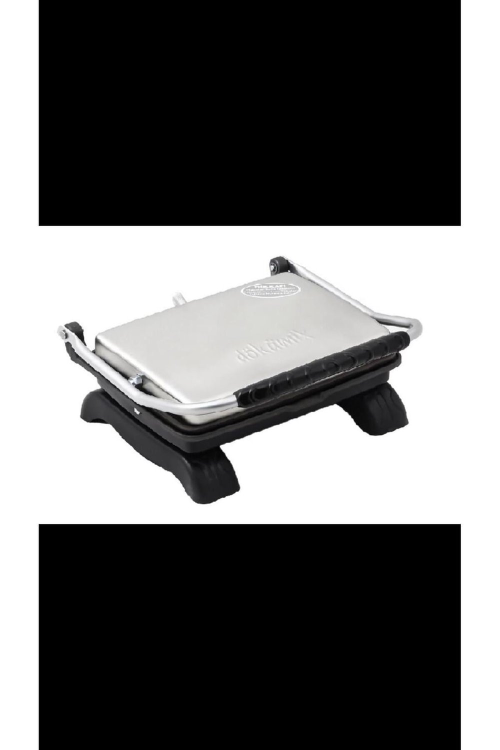 Ev Tipi Gri Organik Tost Makinesi 1800w