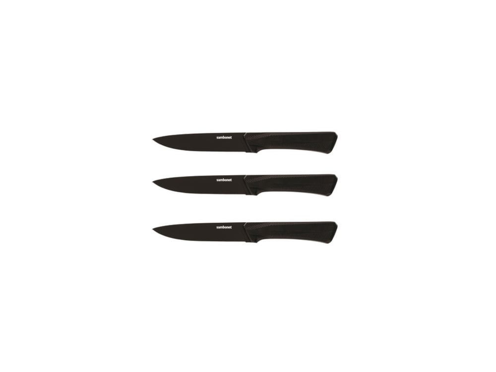 3 Parça Biftek Bıçağı Black Edge