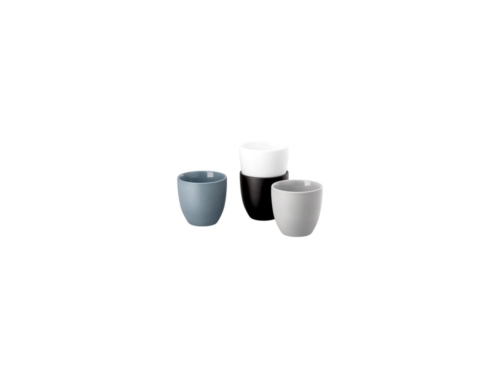 4 Parça Set Lungo Fincan Çift Duvar The Cup+