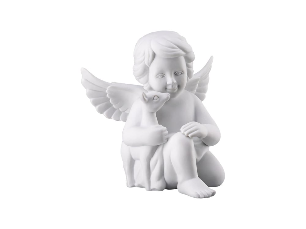 Angel with Bambi 14 cm