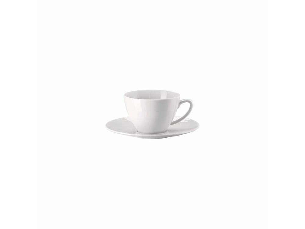 Çay Fincan-Tabak Mesh White