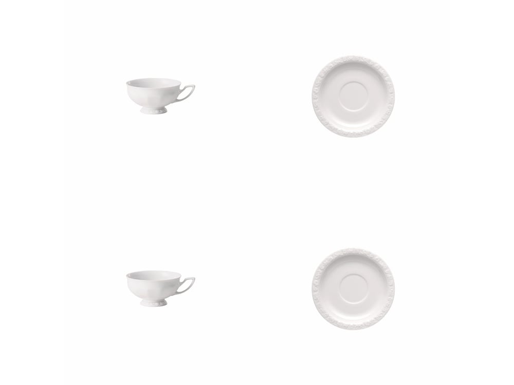 Çay Set 4 Parça Maria White
