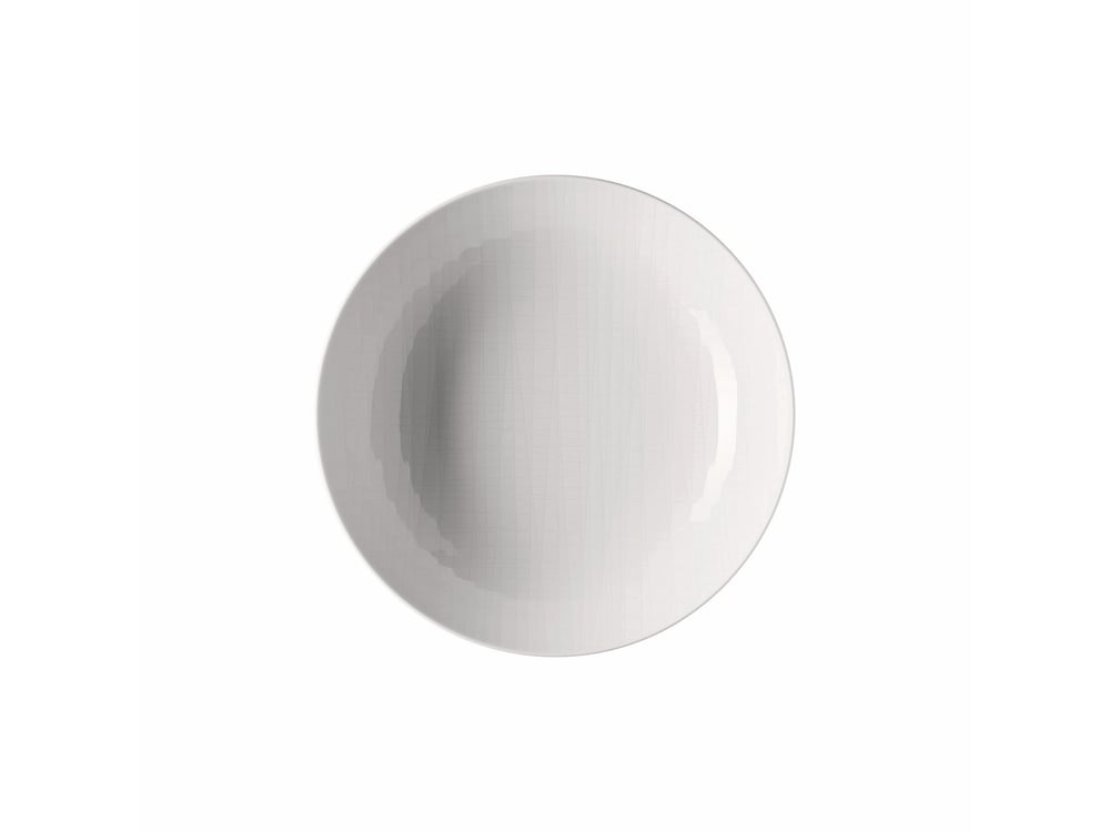 Çukur Tabak 21 cm Mesh White