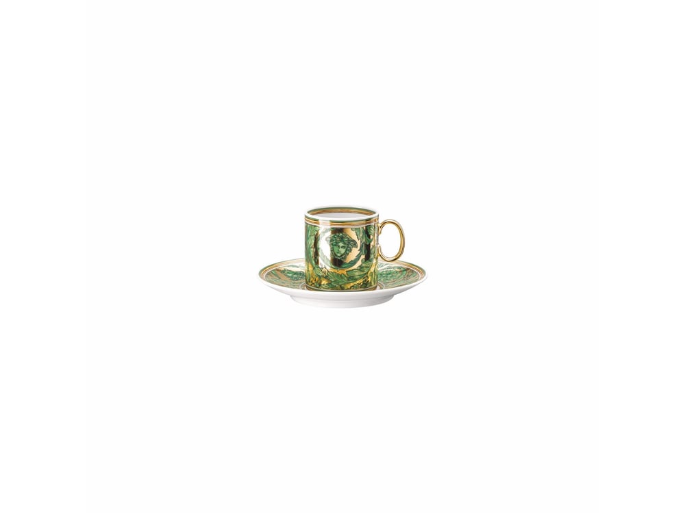 Espresso Fincan-Tabak Medusa Garland Green