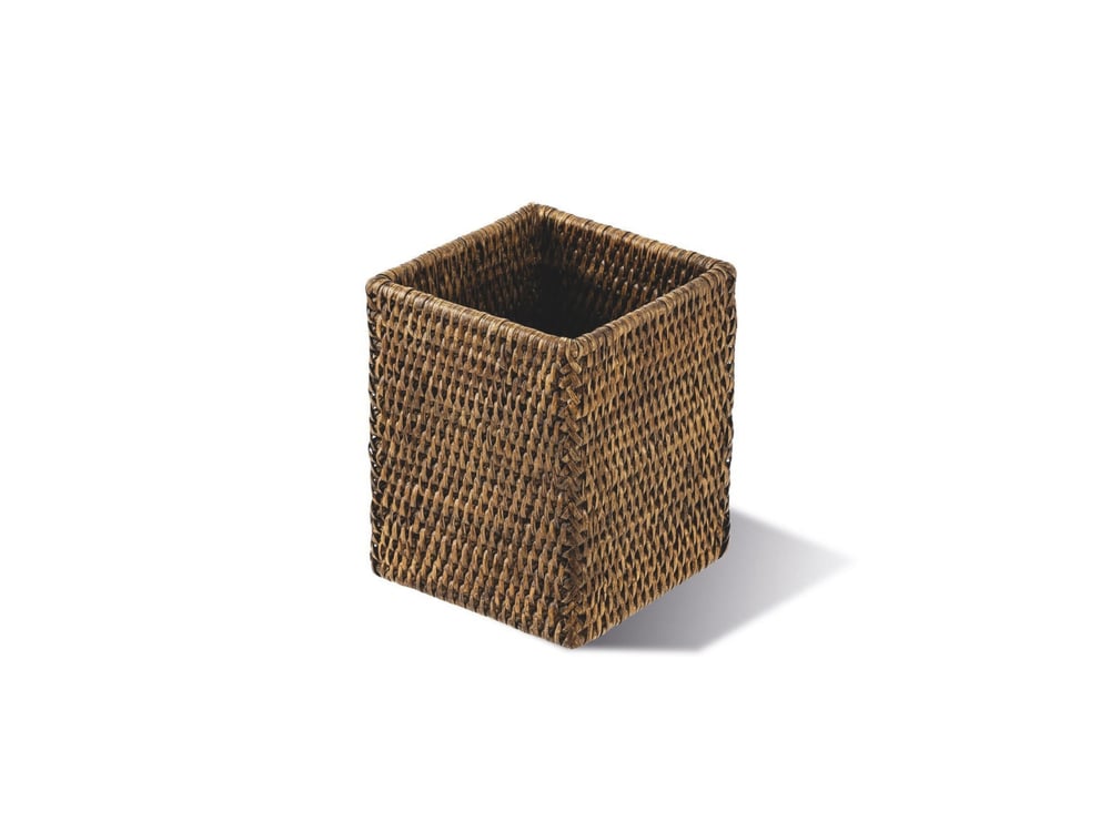 Kap 11x11 cm h 14 cm Radici Rattan Honey Brown