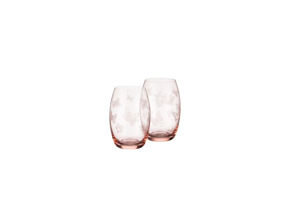 Meşrubat Bardağı 2 li Set Le Jardin de Versace Pink