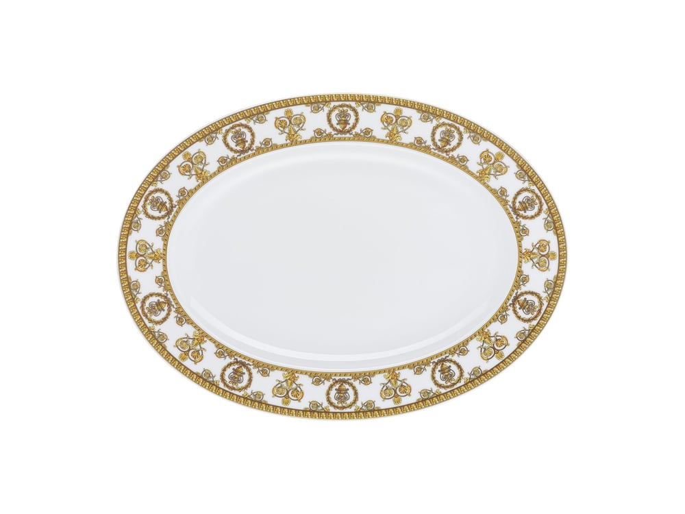 Oval Servis 34 cm Baroque