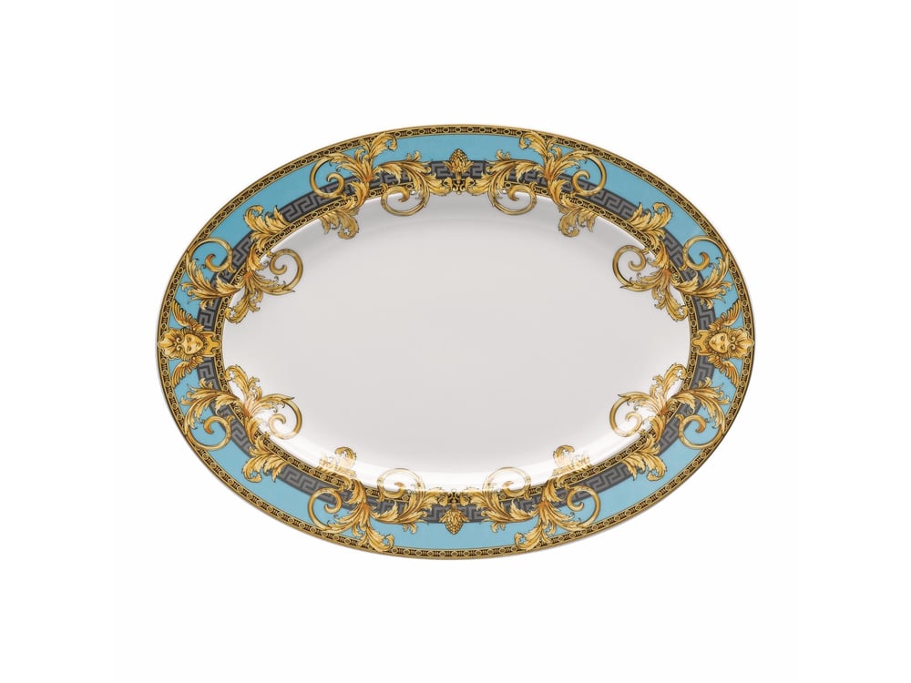 Oval Servis 34 cm Prestige Gala Blue