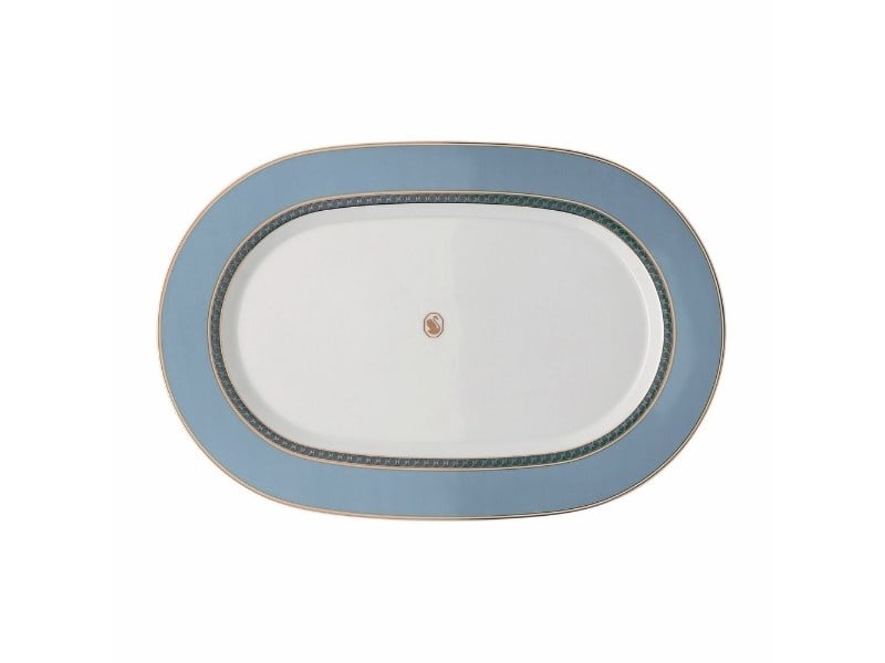 Oval Servis 34 cm Signum Azure