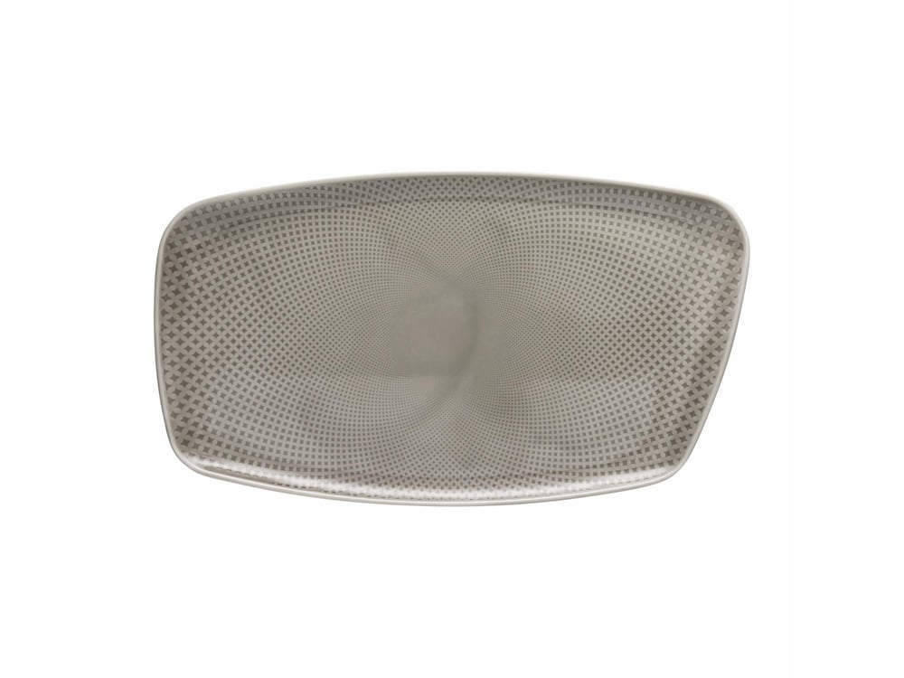 Oval Servis 36 cm Junto Pearl Grey