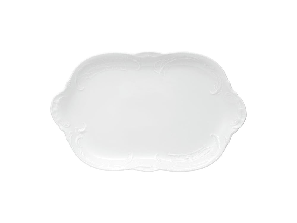 Oval Servis 38 cm Sanssouci Weiss